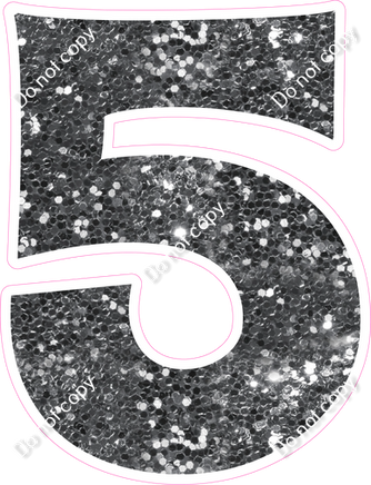 KG 30" Individuals - Silver Sparkle 5