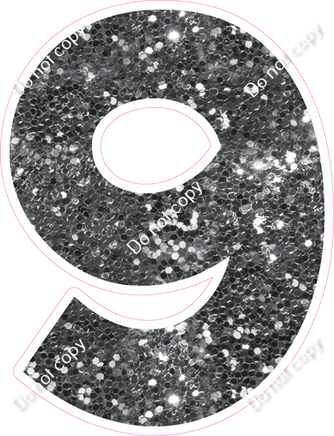 KG 30" Individuals - Silver Sparkle 9