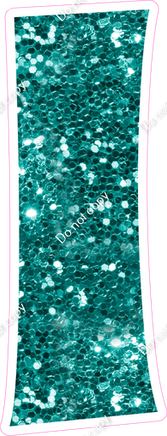 KG 30" Individuals - Teal Sparkle 1