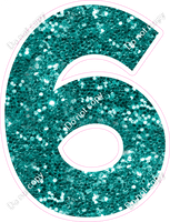 KG 30" Individuals - Teal Sparkle 6