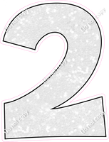 KG 30" Individuals - White Sparkle 2