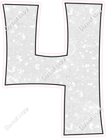 KG 30" Individuals - White Sparkle 4