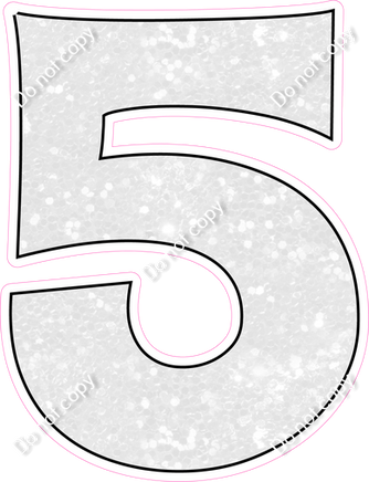 KG 30" Individuals - White Sparkle 5