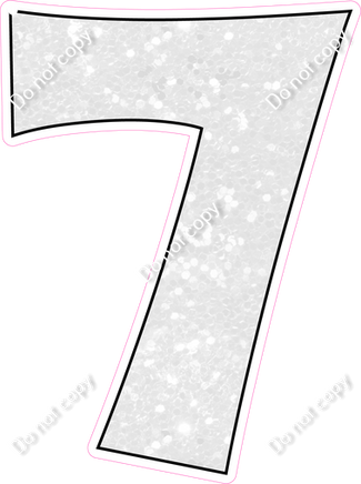 KG 30" Individuals - White Sparkle 7