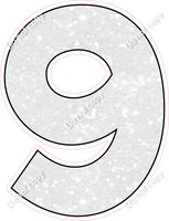 KG 30" Individuals - White Sparkle 9