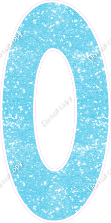 KG 47" Individuals - Baby Blue Sparkle