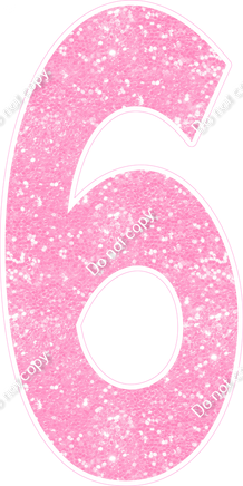 KG 47" Individuals - Baby Pink Sparkle 6