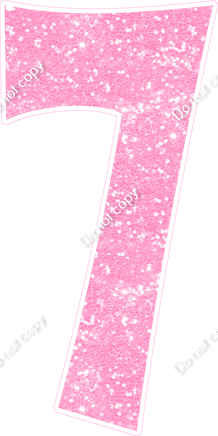 KG 47" Individuals - Baby Pink Sparkle 7