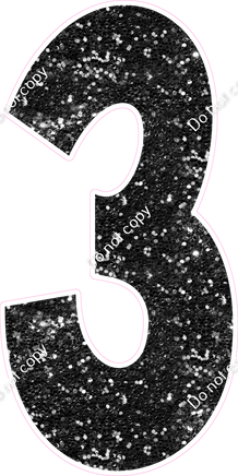 KG 47" Individuals - Black Sparkle 3