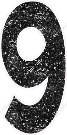 KG 47" Individuals - Black Sparkle 9