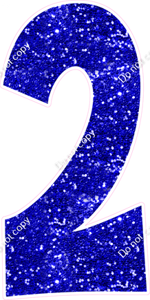 KG 47" Individuals - Blue Sparkle 2