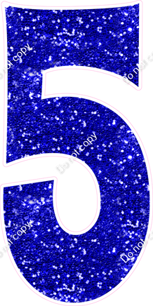 KG 47" Individuals - Blue Sparkle 5