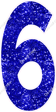 KG 47" Individuals - Blue Sparkle 6