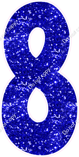 KG 47" Individuals - Blue Sparkle 8