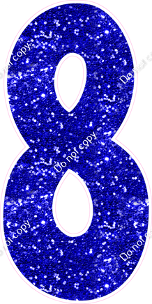 KG 47" Individuals - Blue Sparkle 8