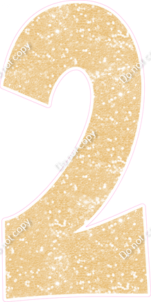 KG 47" Individuals - Champagne Sparkle 2