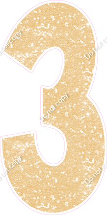 KG 47" Individuals - Champagne Sparkle 3