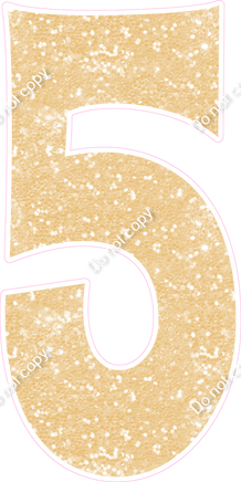 KG 47" Individuals - Champagne Sparkle 5