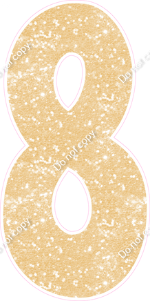 KG 47" Individuals - Champagne Sparkle 8