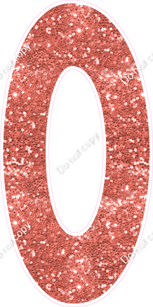 KG 47" Individuals - Coral Sparkle