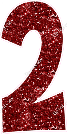 KG 47" Individuals - Crimson Sparkle 2