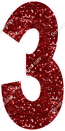 KG 47" Individuals - Crimson Sparkle 3