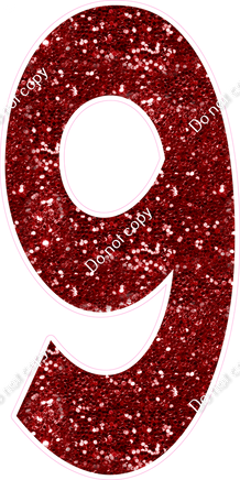 KG 47" Individuals - Crimson Sparkle 9