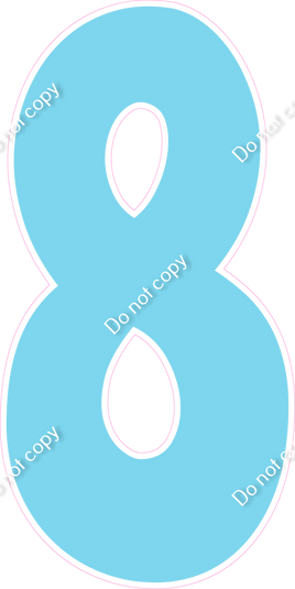 KG 47" Individuals - Flat Baby Blue 8