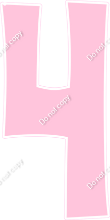 KG 47" Individuals - Flat Baby Pink 4