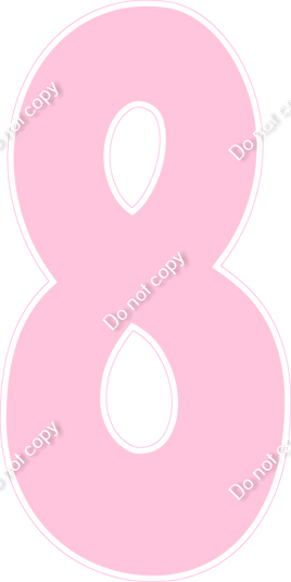 KG 47" Individuals - Flat Baby Pink 8