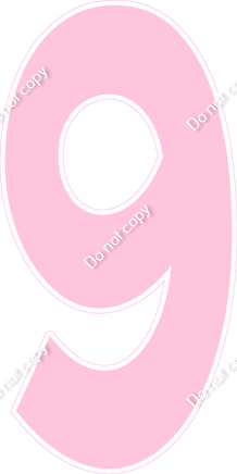 KG 47" Individuals - Flat Baby Pink 9