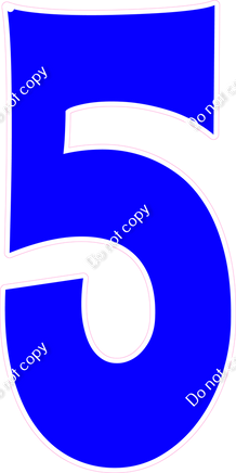 KG 47" Individuals - Flat Blue 5