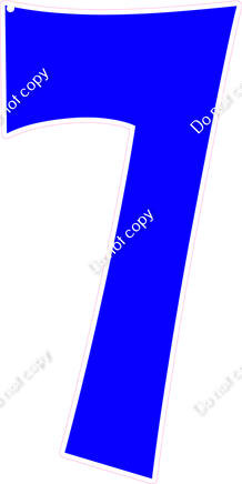 KG 47" Individuals - Flat Blue 7