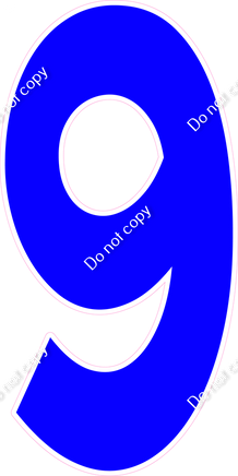 KG 47" Individuals - Flat Blue 9