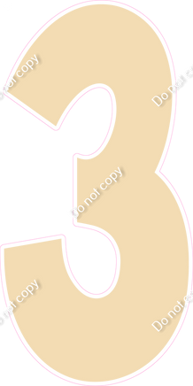 KG 47" Individuals - Flat Champagne 3