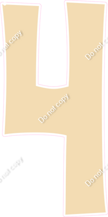 KG 47" Individuals - Flat Champagne 4