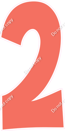 KG 47" Individuals - Flat Coral 2