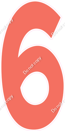 KG 47" Individuals - Flat Coral 6