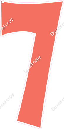 KG 47" Individuals - Flat Coral 7