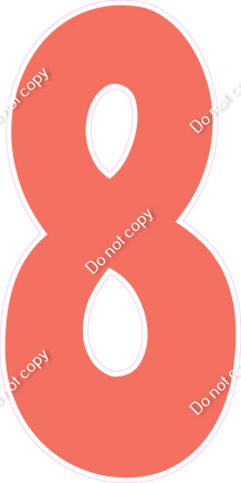 KG 47" Individuals - Flat Coral 8