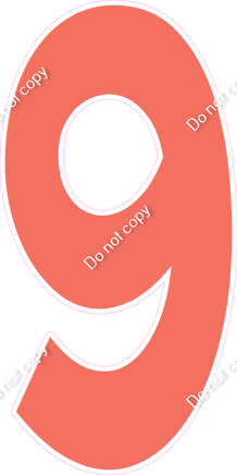 KG 47" Individuals - Flat Coral 9