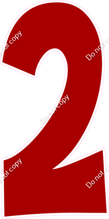 KG 47" Individuals - Flat Crimson 2