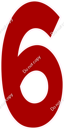 KG 47" Individuals - Flat Crimson 6