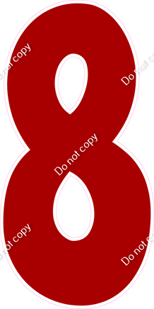 KG 47" Individuals - Flat Crimson 8