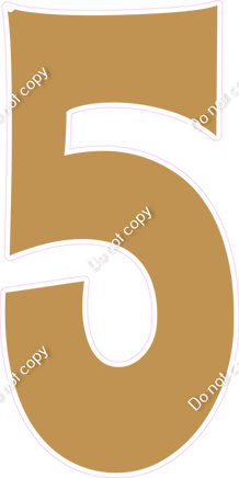 KG 47" Individuals - Flat Gold 5