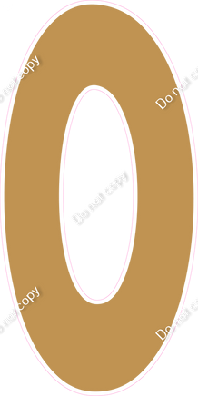 KG 47" Individuals - Flat Gold