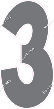 KG 47" Individuals - Flat Grey 3