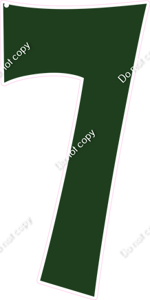 KG 47" Individuals - Flat Hunter Green 7