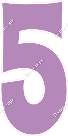 KG 47" Individuals - Flat Lavender 5