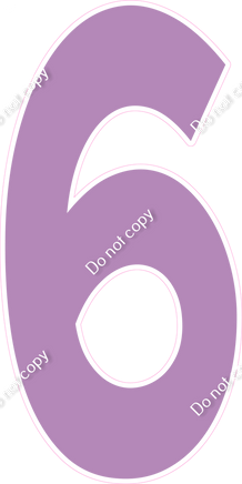 KG 47" Individuals - Flat Lavender 6